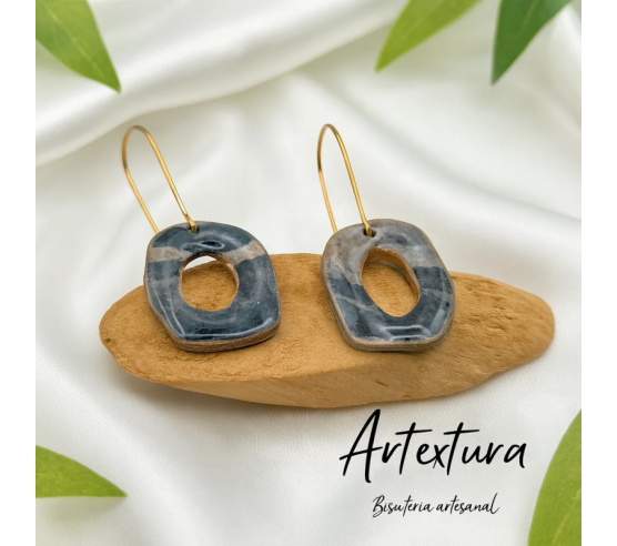 Pendientes Aro Terracota