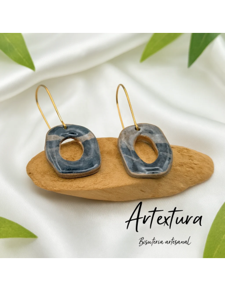 Pendientes Aro Terracota