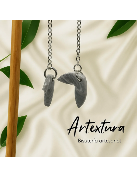 Pendientes Sirena Marmolado