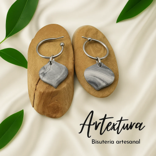 Pendientes Lagrima 2 Marmolado