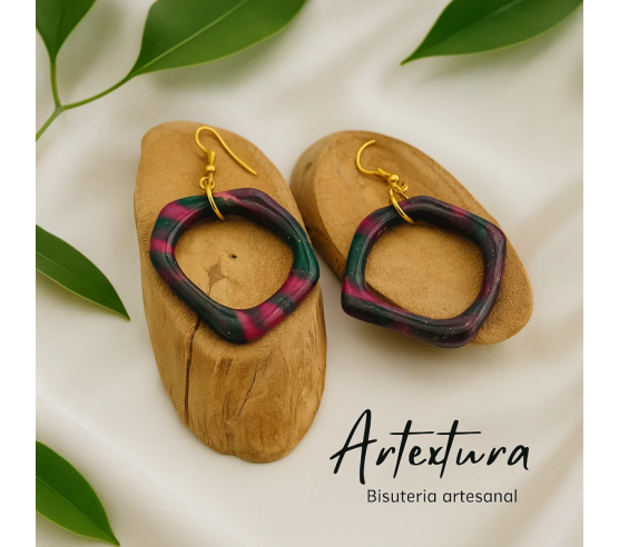 Pendientes Aros Multicolor