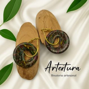 Pendientes Arito Multicolor