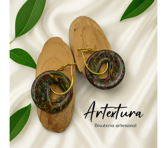 Pendientes Arito Multicolor