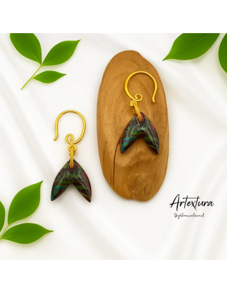 Pendientes Sirena Multicolor