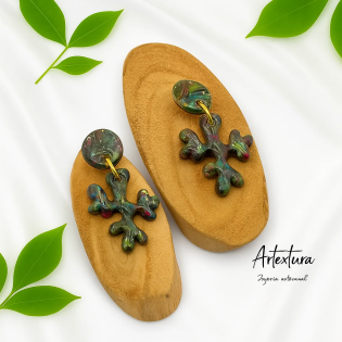 Pendientes Arbol Multicolor