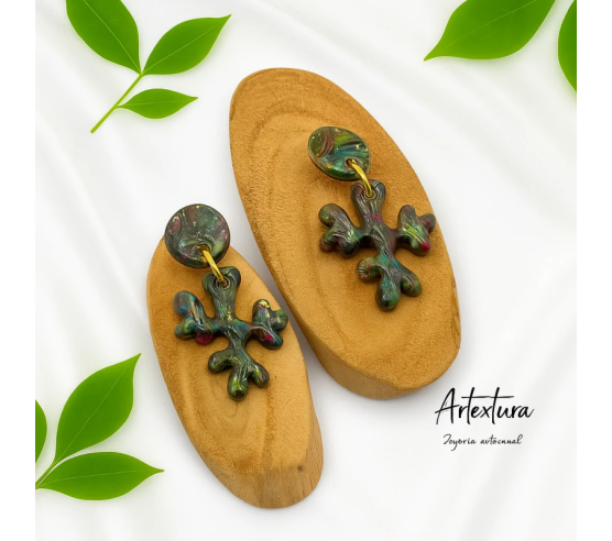 Pendientes Arbol Multicolor