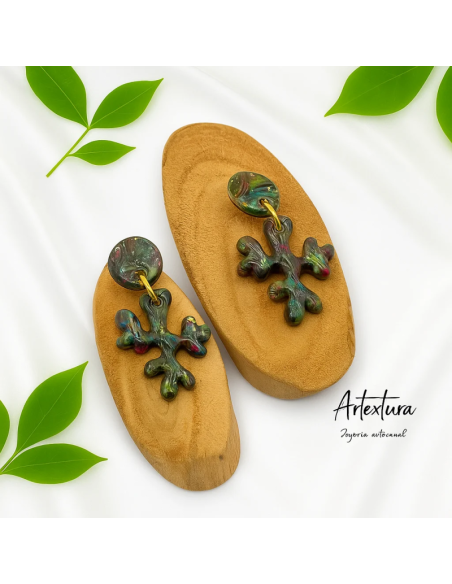 Pendientes Arbol Multicolor