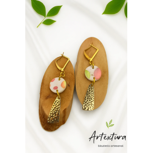 Pendientes Flamenco Flecos Multicolor