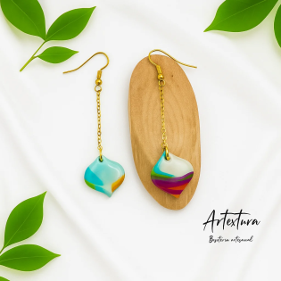 Pendientes Gotas de Color
