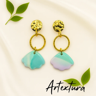 Pendientes Bruma Pastel
