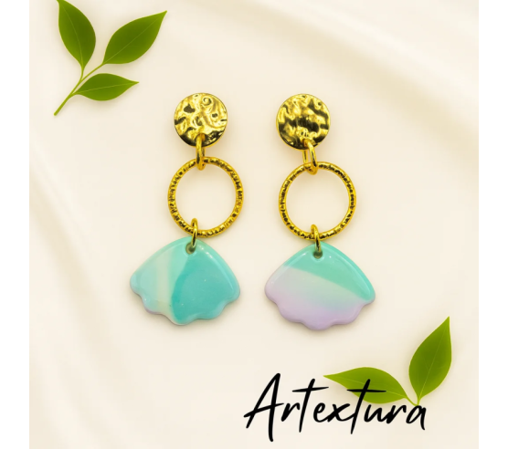 Pendientes Bruma Pastel