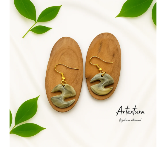 Pendientes Forma Tierra