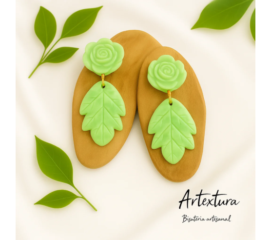 Pendientes Hoja Serena