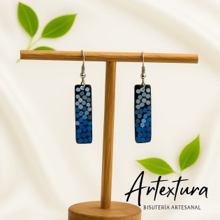 Pendientes Noche Azul