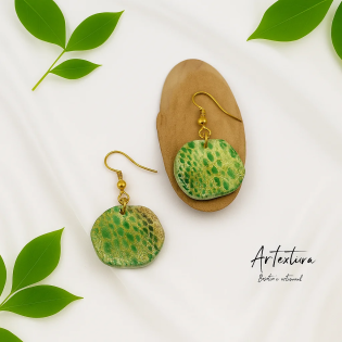 Pendientes Circulo de Serpiente