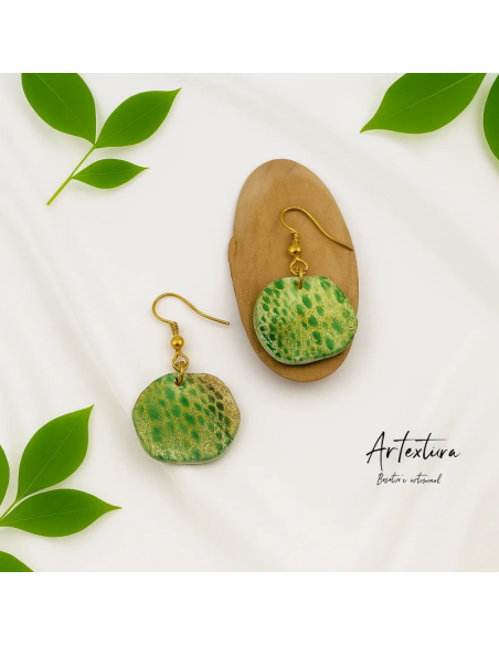 Pendientes Circulo de Serpiente