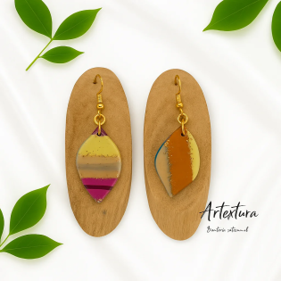 Pendientes Gotas Multicolor
