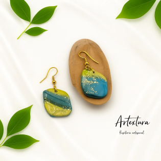 Pendientes Formas Multicolor