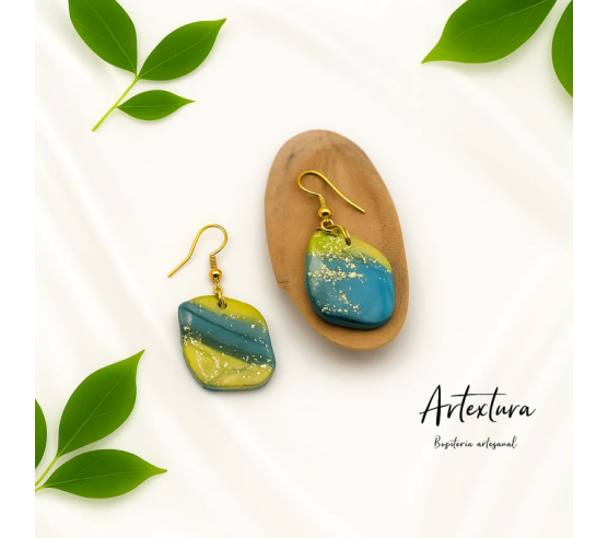 Pendientes Formas Multicolor