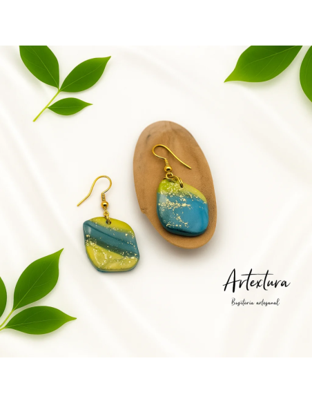 Pendientes Formas Multicolor