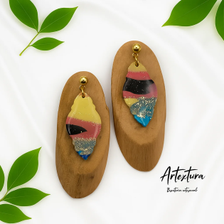 Pendientes Rombo Multicolor