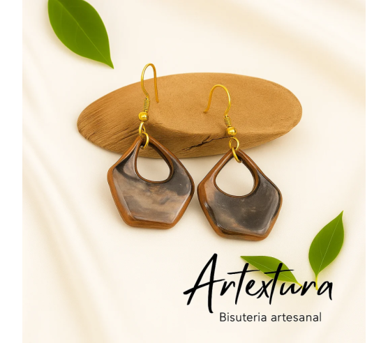 Pendientes Aura Cafe