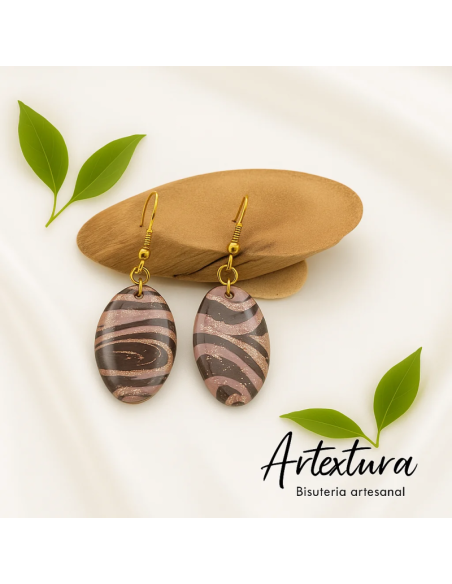 Pendientes Tierra Rosé