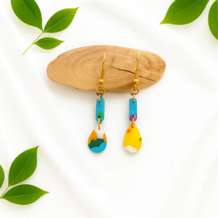 Pendientes Torbellino de Color