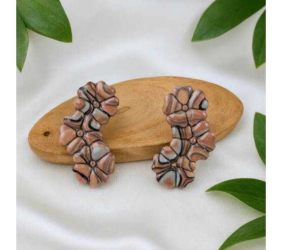 Pendientes Flores Volcanicas