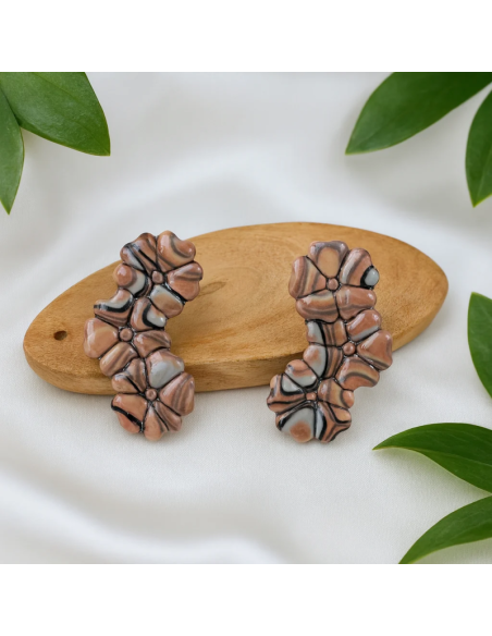 Pendientes Flores Volcanicas