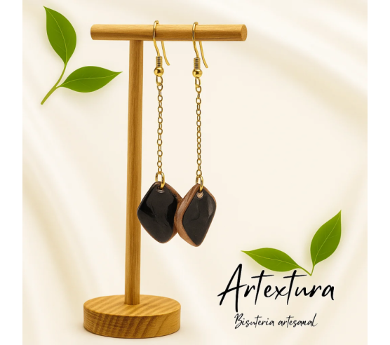 Pendientes Noche Ambar
