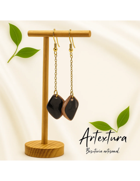 Pendientes Noche Ambar
