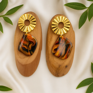 Pendientes Forma Terracota