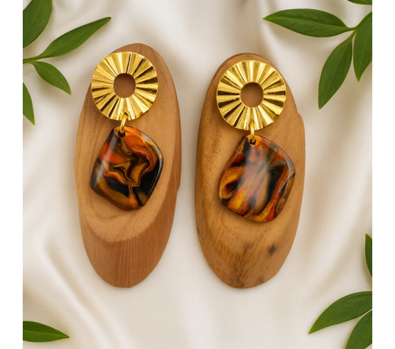 Pendientes Forma Terracota