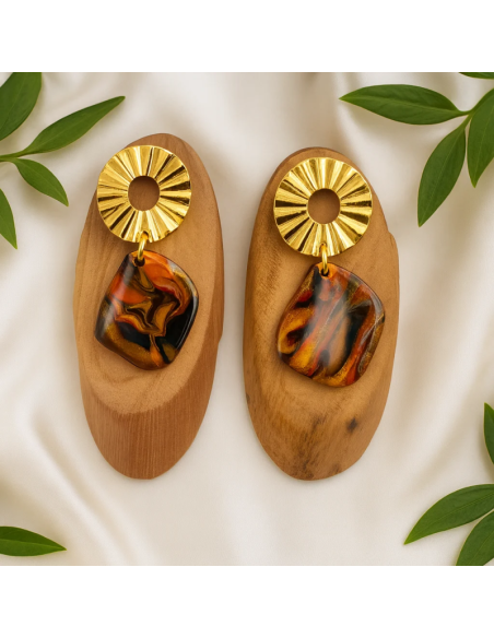 Pendientes Forma Terracota