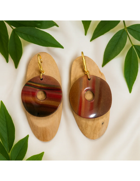 Pendientes Aro Tierra Terracota