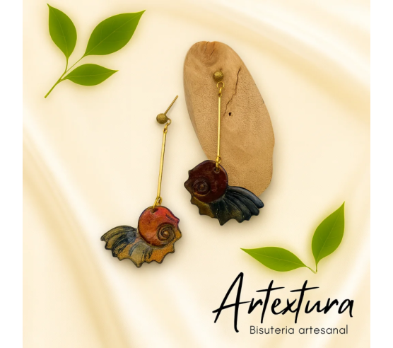 Pendientes Eco del Mar