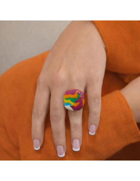 Anillo Ovalo Opako
