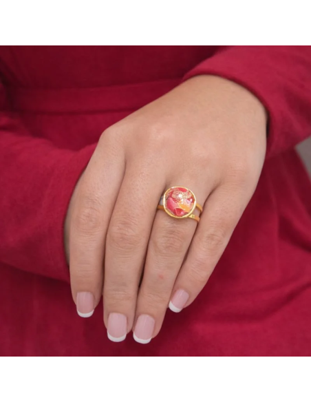 Anillo Ambar Entornado