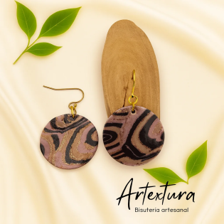 Pendientes Piedra Tierra