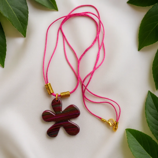 Colgante Brote Fucsia
