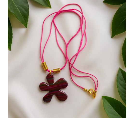 Colgante Brote Fucsia