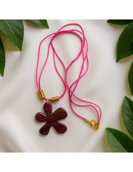 Colgante Brote Fucsia
