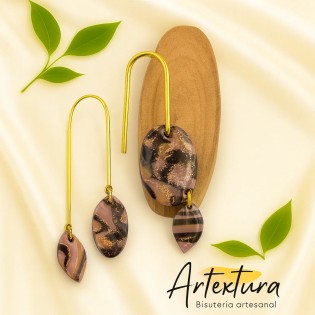 Pendientes Gotas de Tierra
