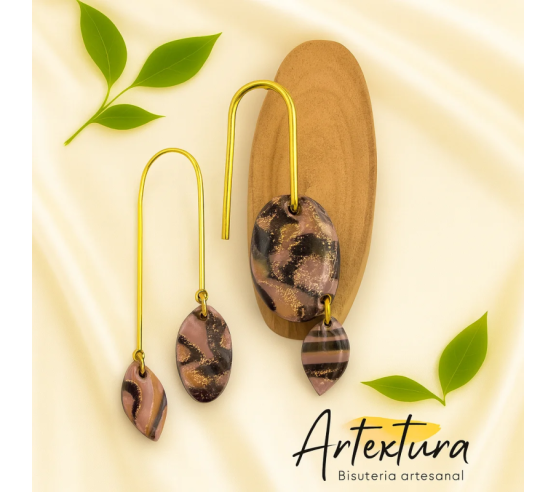 Pendientes Gotas de Tierra
