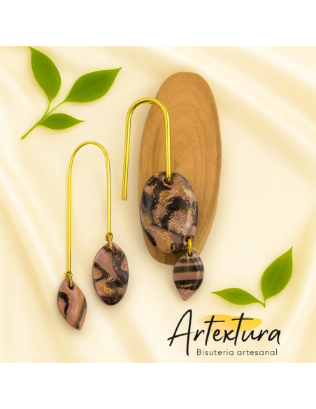 Pendientes Gotas de Tierra