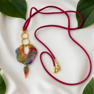 Colgante Espiral de Iris