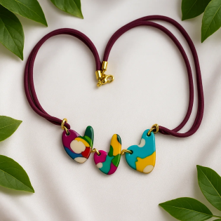Colgante Trio de Corazones