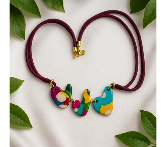 Colgante Trio de Corazones