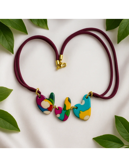 Colgante Trio de Corazones